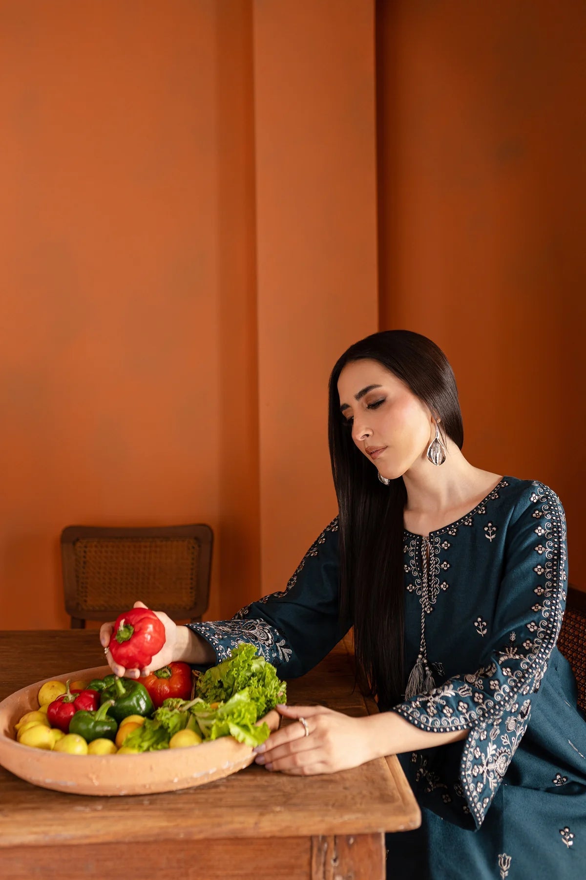 ZINC BEAUTY EMBROIDERED