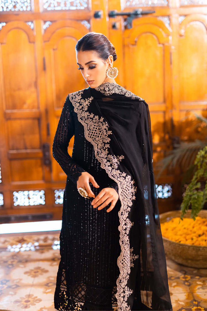 ONYX DOVE - 3 PC EMBROIDERED SUIT