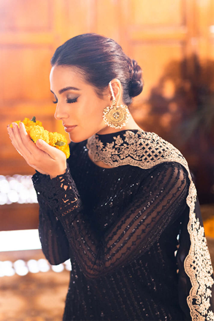 ONYX DOVE - 3 PC EMBROIDERED SUIT