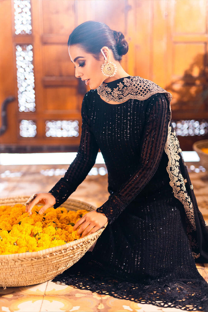 ONYX DOVE - 3 PC EMBROIDERED SUIT