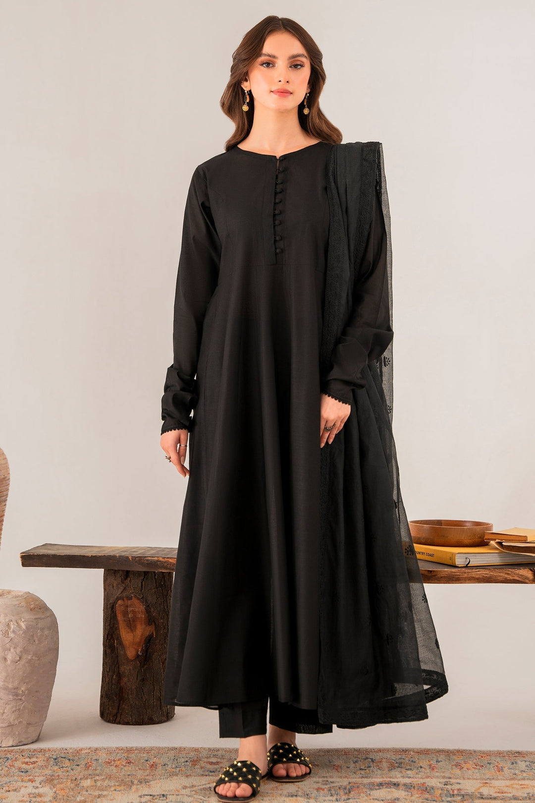 ASH BLACK- 3PC