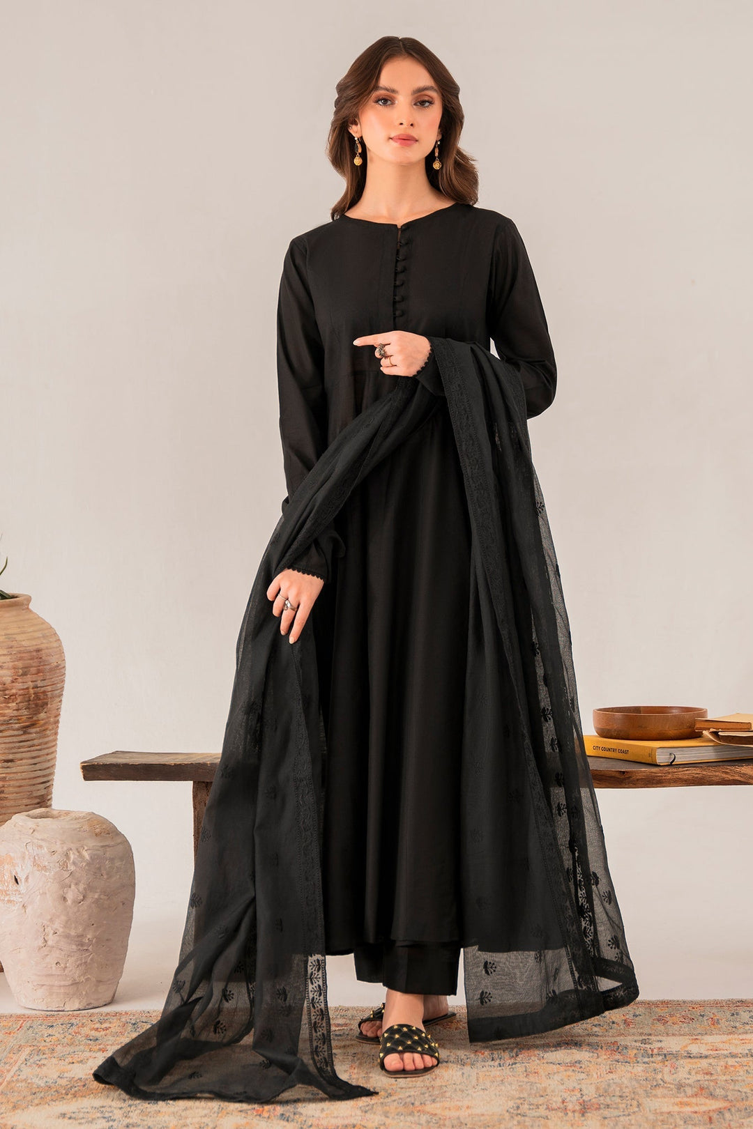 ASH BLACK- 3PC