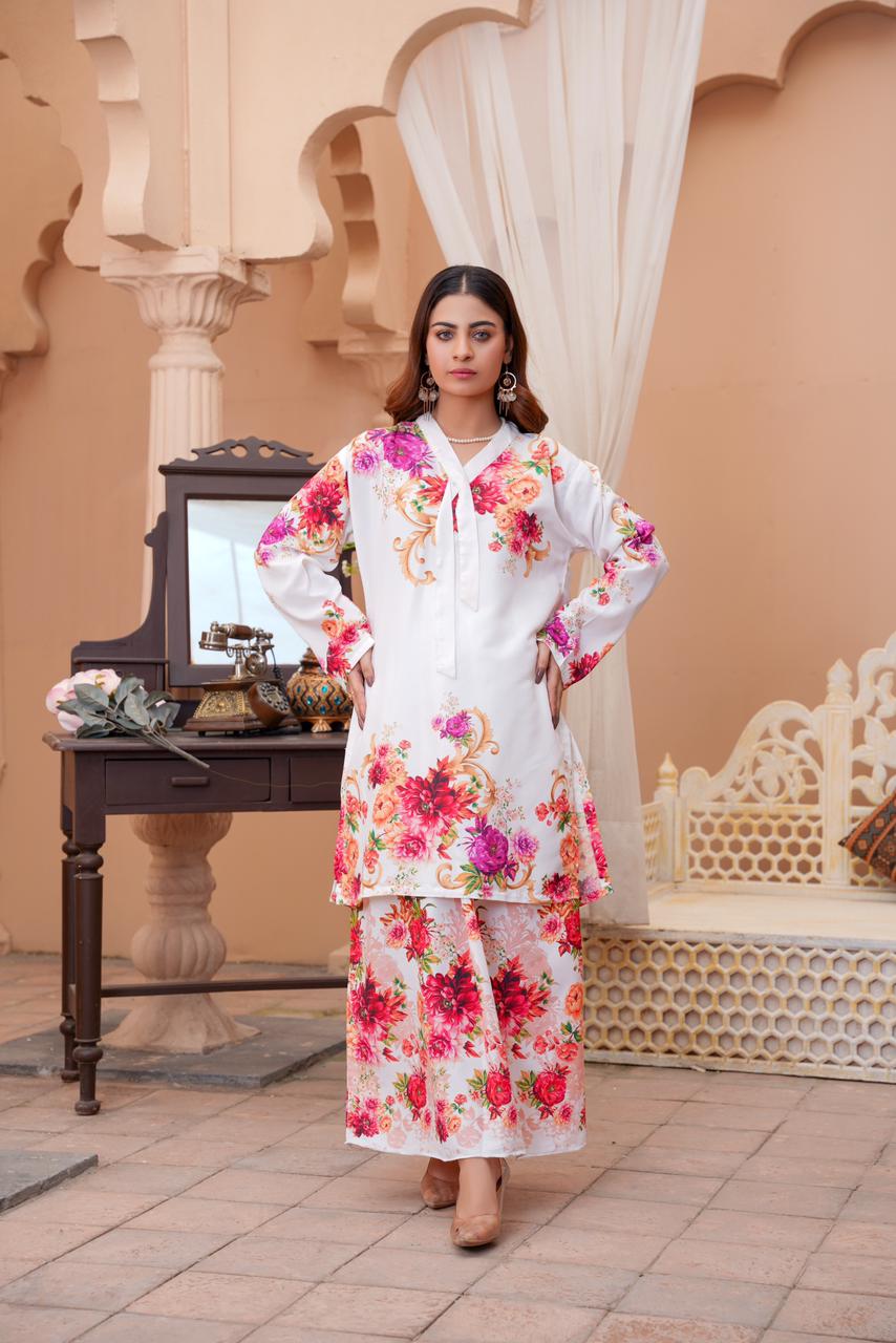 Korean Polly Digital Printed 2PC Suit